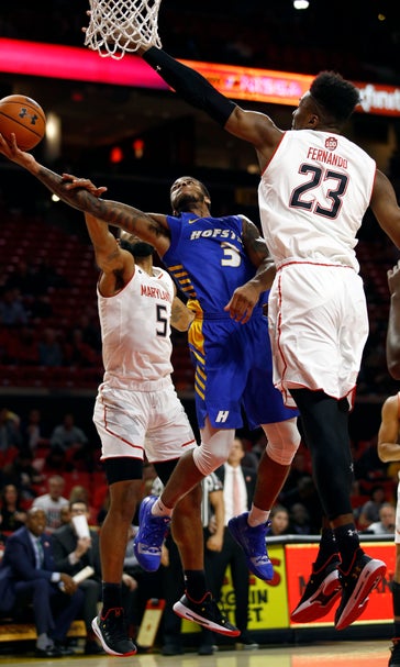Maryland defeats Hofstra 80-69 behind Fernando’s 17 points